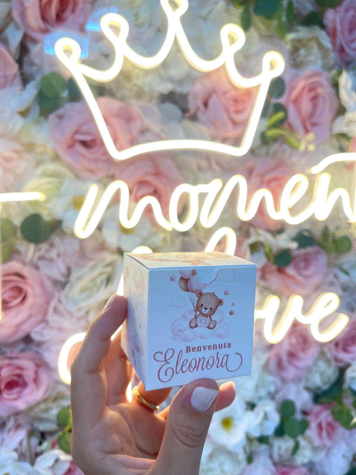 Scatolina Welcome Carta Perlata