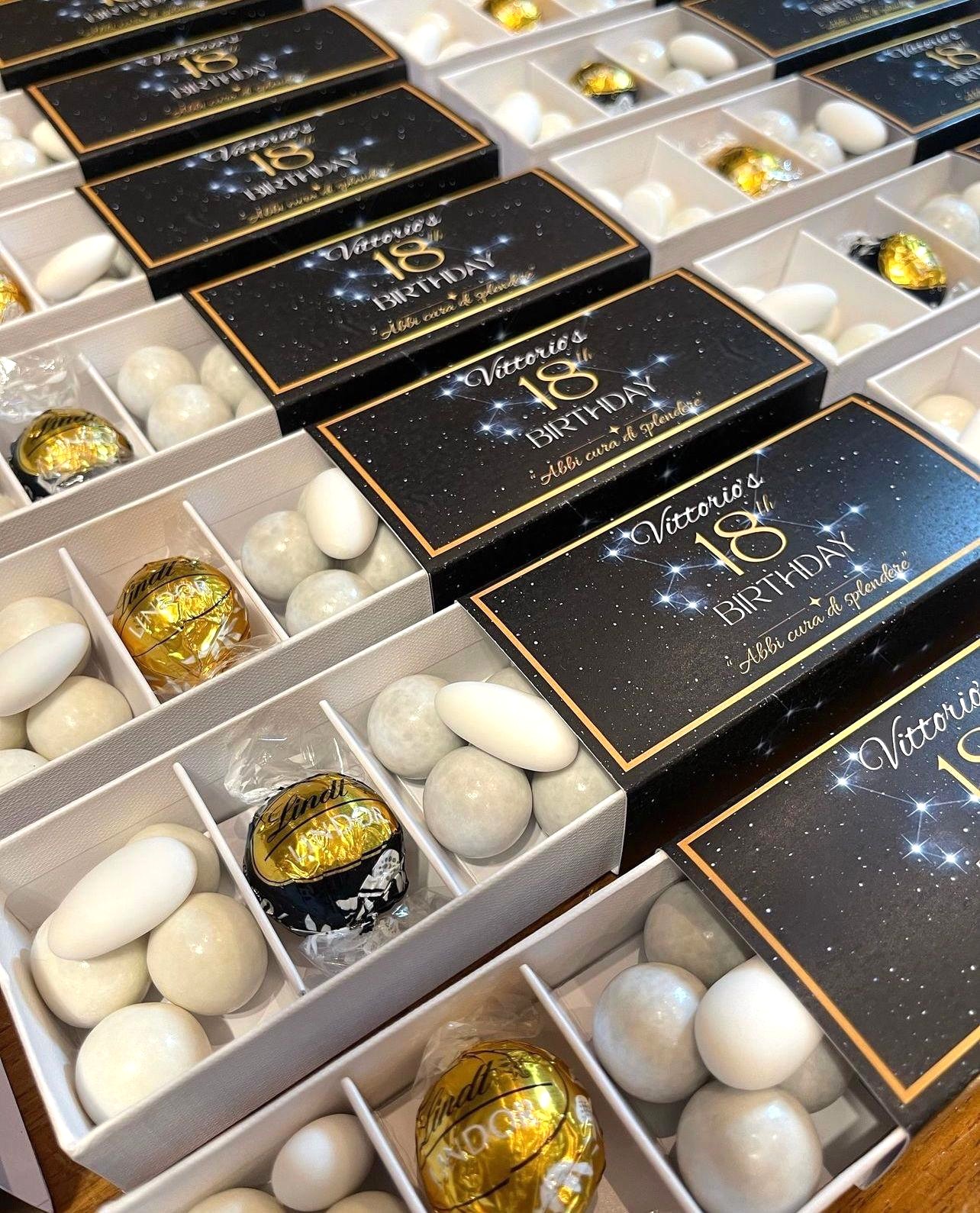 SCATOLINA PERSONALIZZATA CON APERTURA A FIAMM